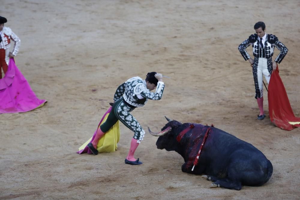 Segunda corrida de toros en El Bibio