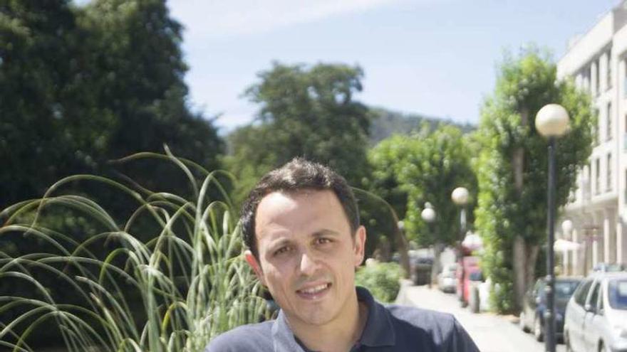 El presidente del Centro Comercial Aberto de Arteixo, Diego Lozano.