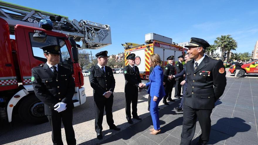 El Cuerpo de Bomberos de Castelló celebra a su patrón. Conoce quiénes son los homenajeados en el acto