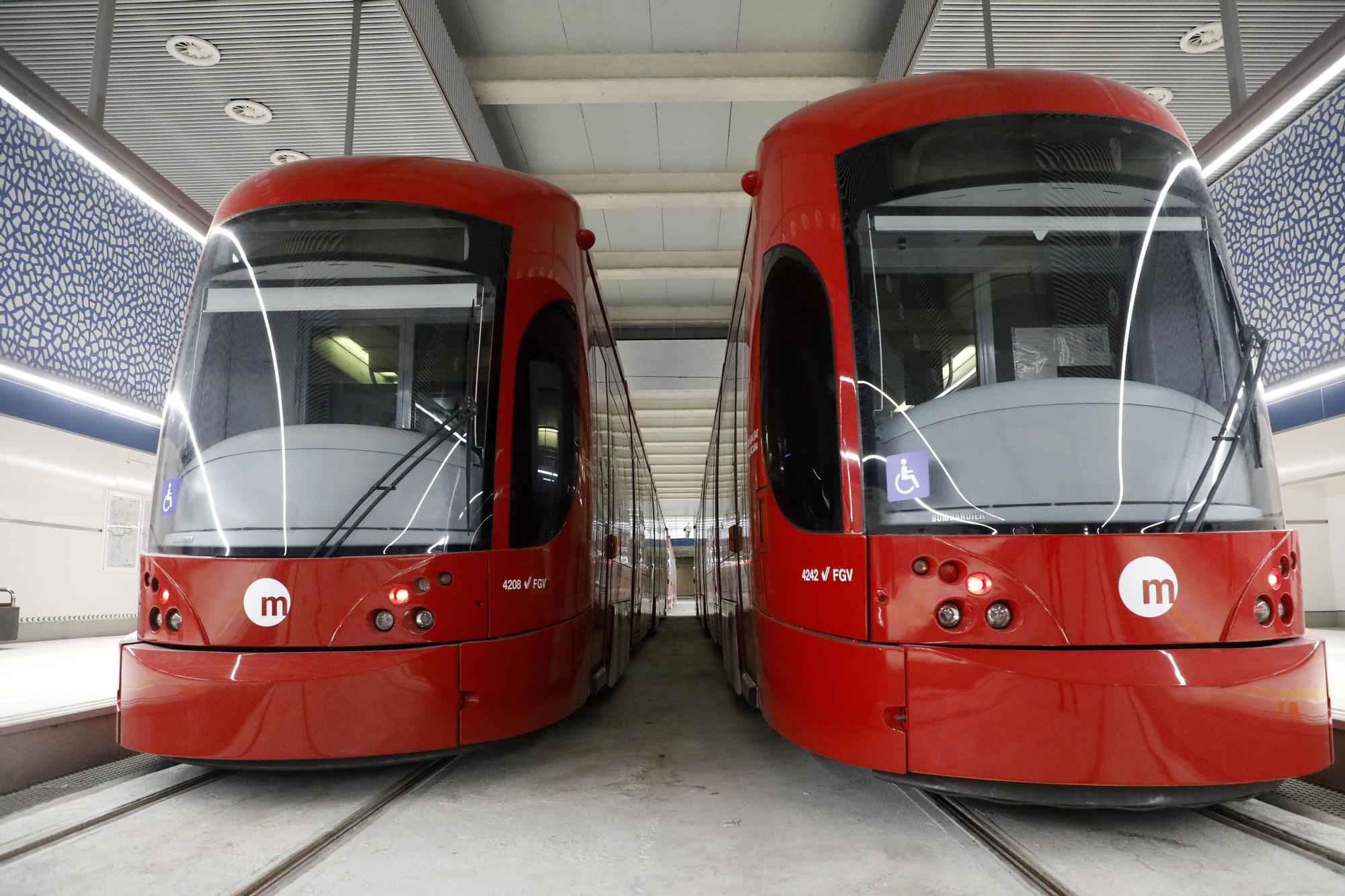 L10, la nueva línea de metro entre el centro y Natzaret, entra en funcionamiento