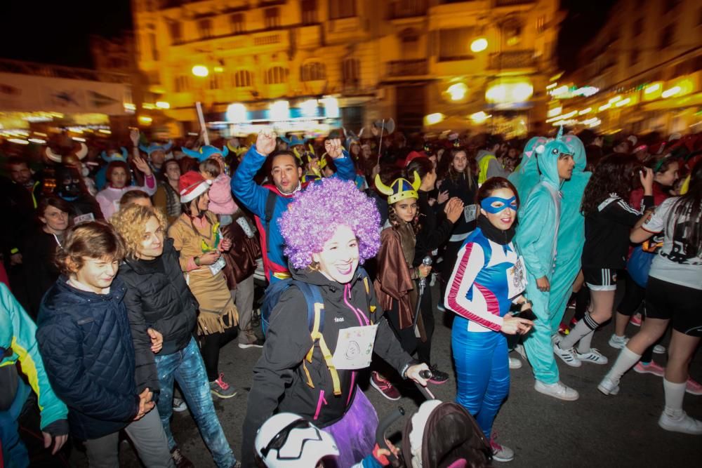 Participantes en la San Silvestre de Valencia