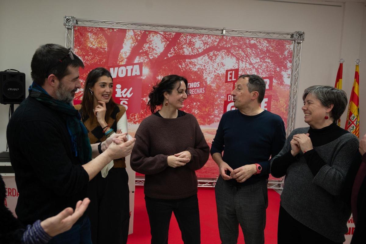 En imágenes | Izquierda Unida mantiene su escaño en las Cortes de Aragón