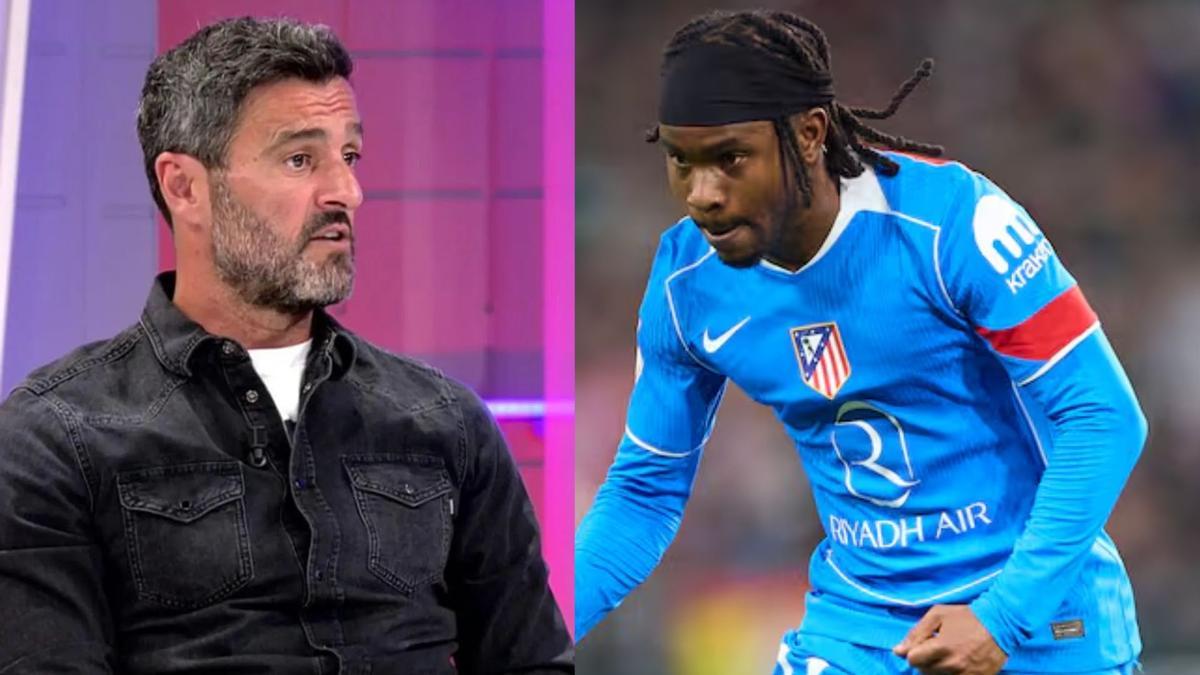 Ademola Lookman celebra el 0-3 en la eliminatoria que enfrentó al Real Betis y Atlético de Madrid