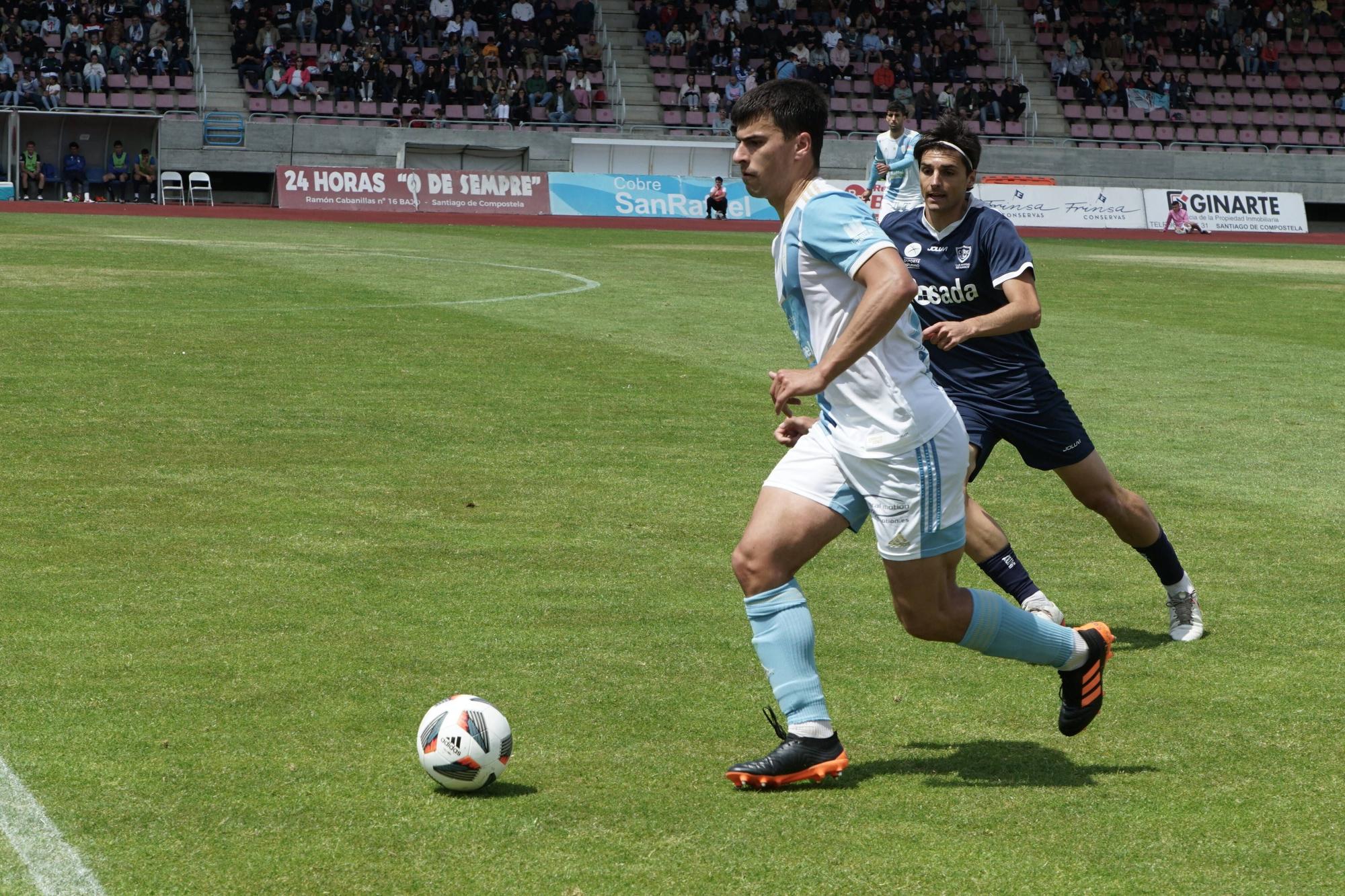 SD Compostela vs Marino de Luanco: las imágenes del partido