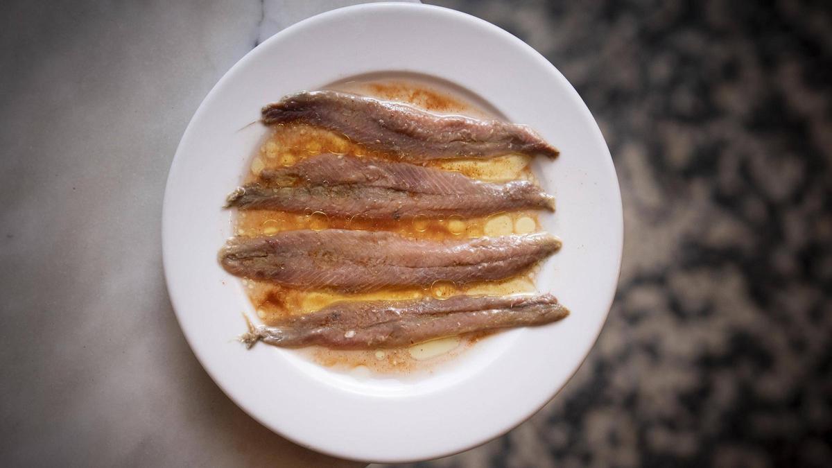 Las anchoas de La Plata.