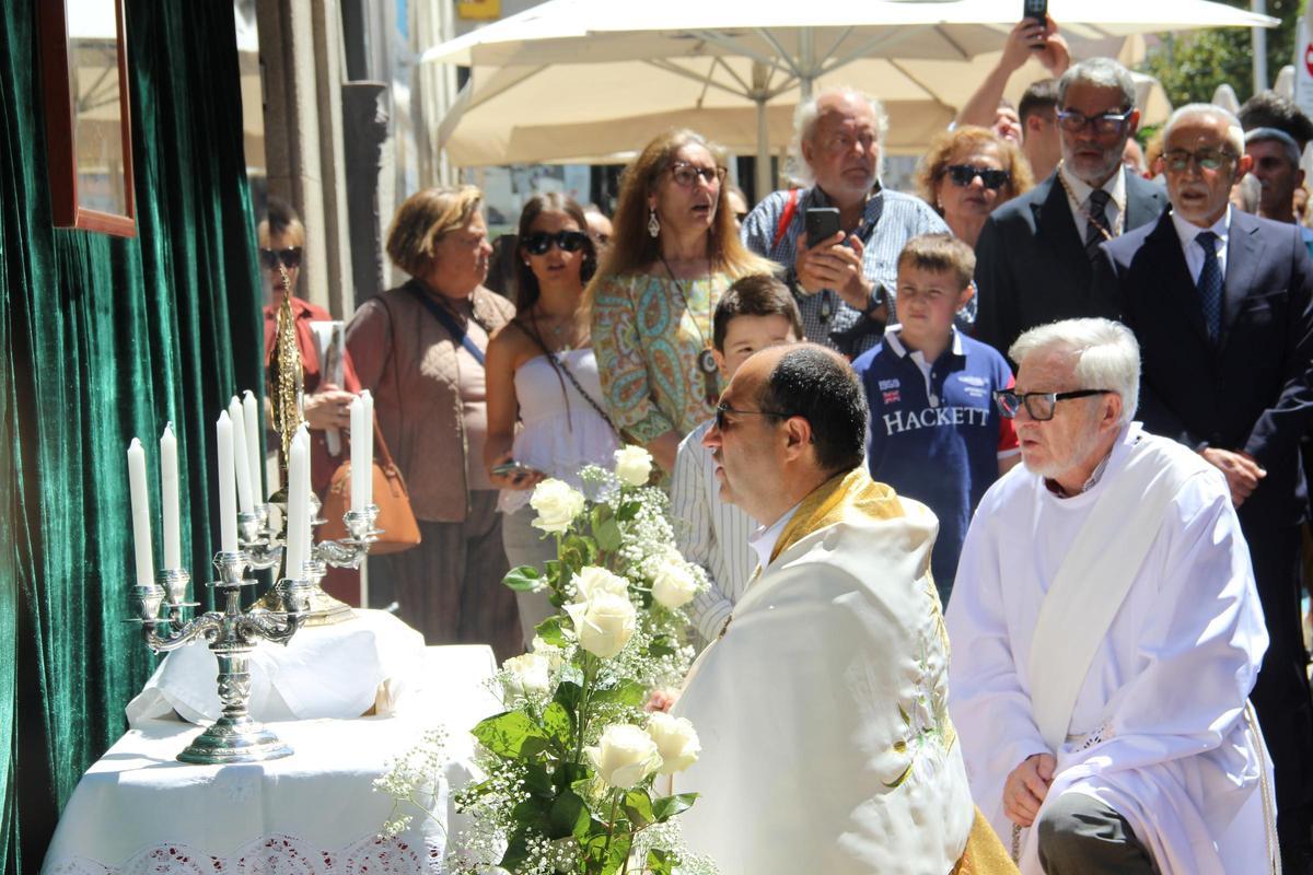 La celebración del Corpus en Marín.