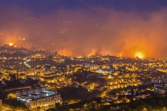 Greus incendis a Portugal