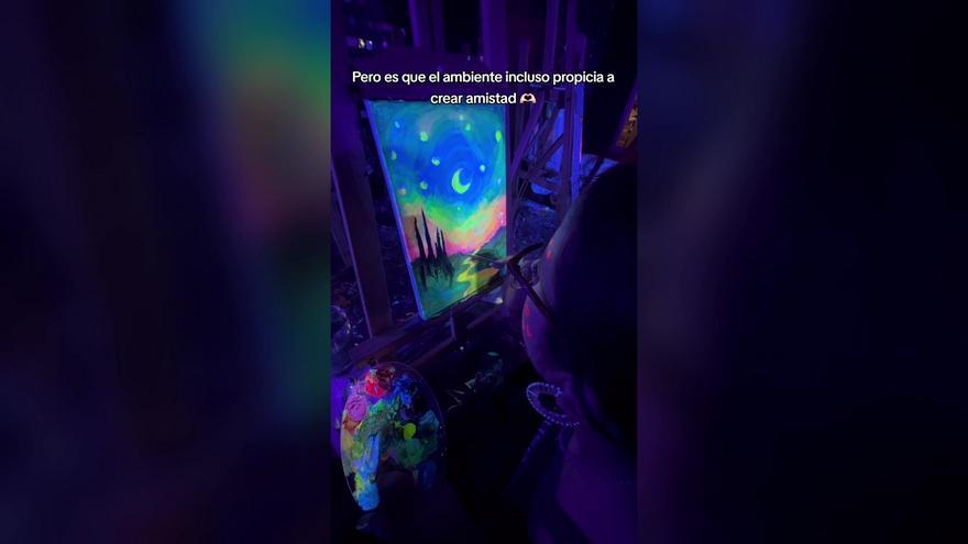 Así es la experiencia única que combina pintura y vino en Canarias