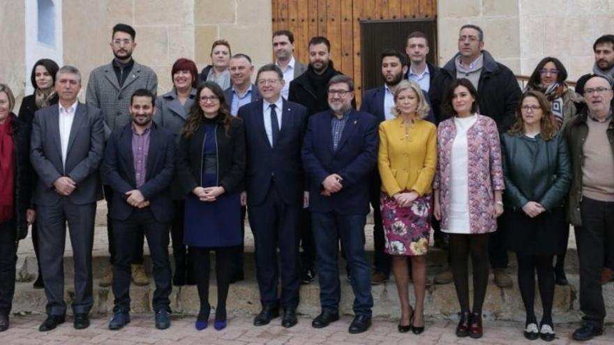 Foto de familia del seminario que el Consell celebra este fin de semana en la provincia de Castellón.