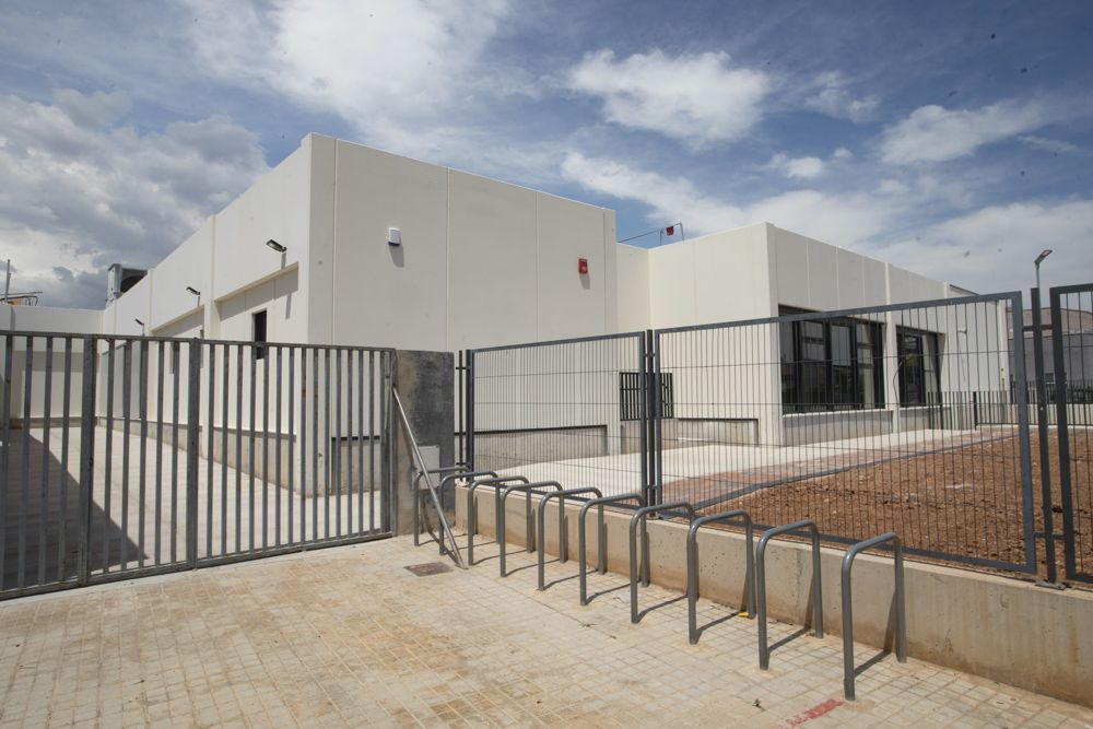 Entramos en la ampliación del CEIP Les Palmeres de Canet d'En Berenguer