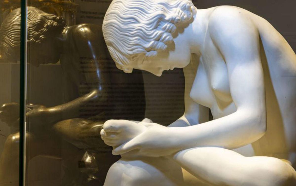 «La niña de la espina» de Mateo Maté na exposición «Alteraciones».
