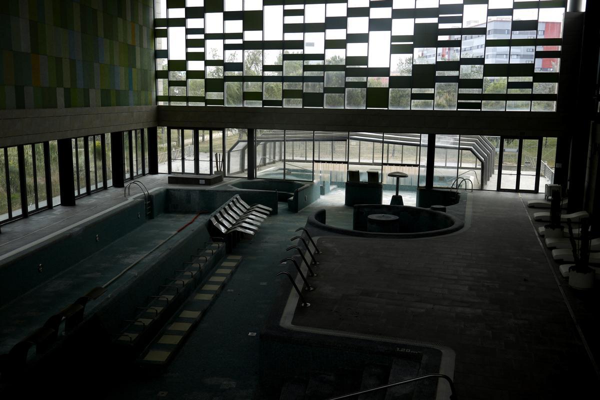 Otra imagen de las instalaciones abandonadas.