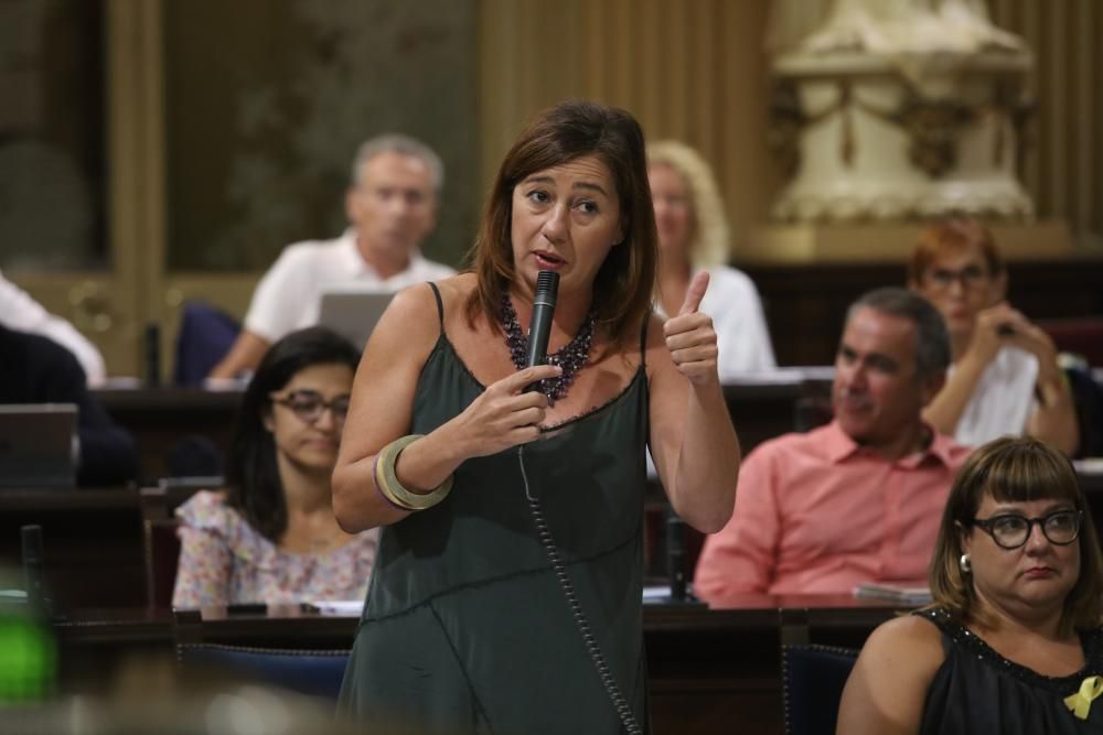 Pleno del Parlament 11 de septiembre de 2018