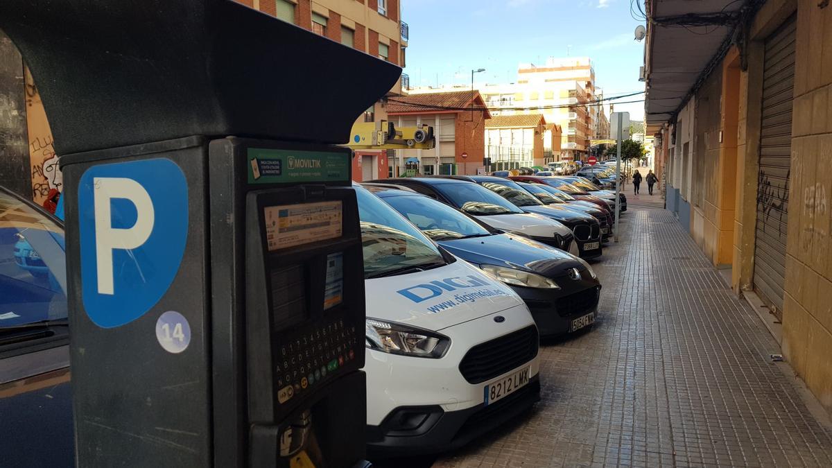 Imagen de la avenida Sants de la Pedra.