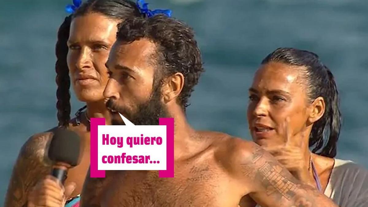 Omar Sánchez, al habla en 'Supervivientes'