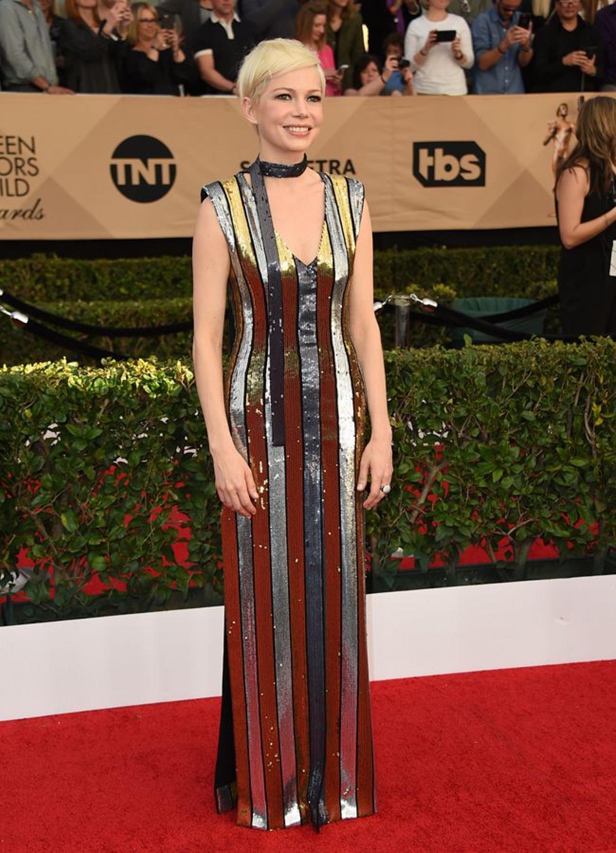 Sag Awards: Michelle Williams, de Louis Vuitton