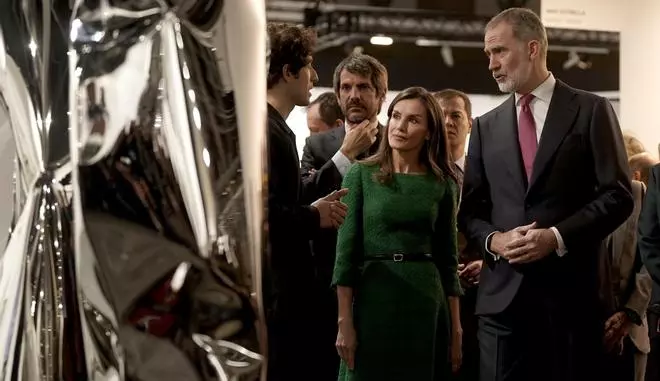Los reyes Felipe VI y Letizia inauguran la feria ARCO 2026