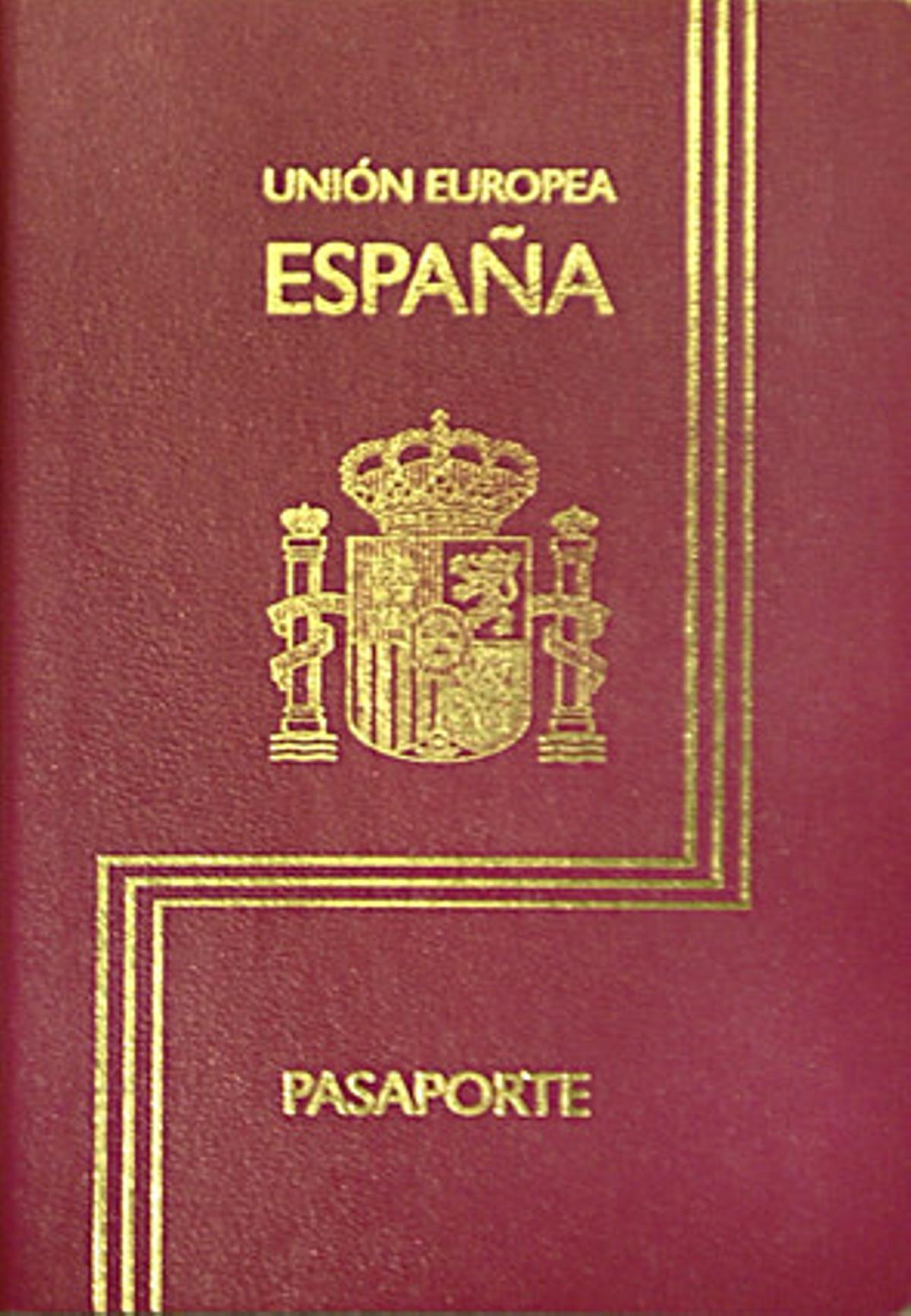 Passaport espanyol.