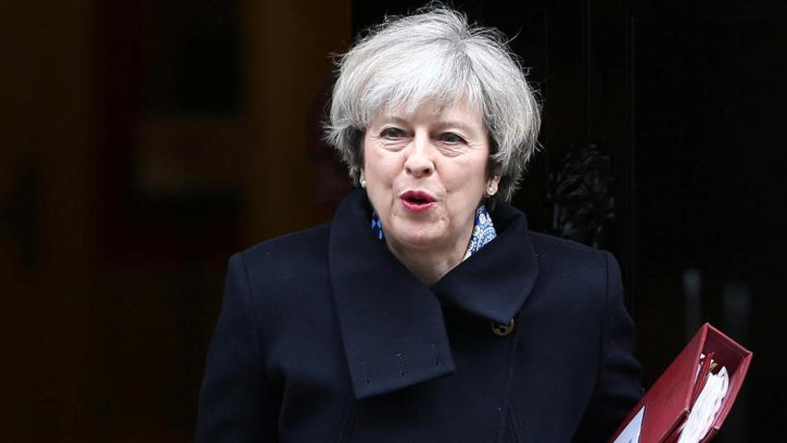 La primera ministra británica, Theresa May.