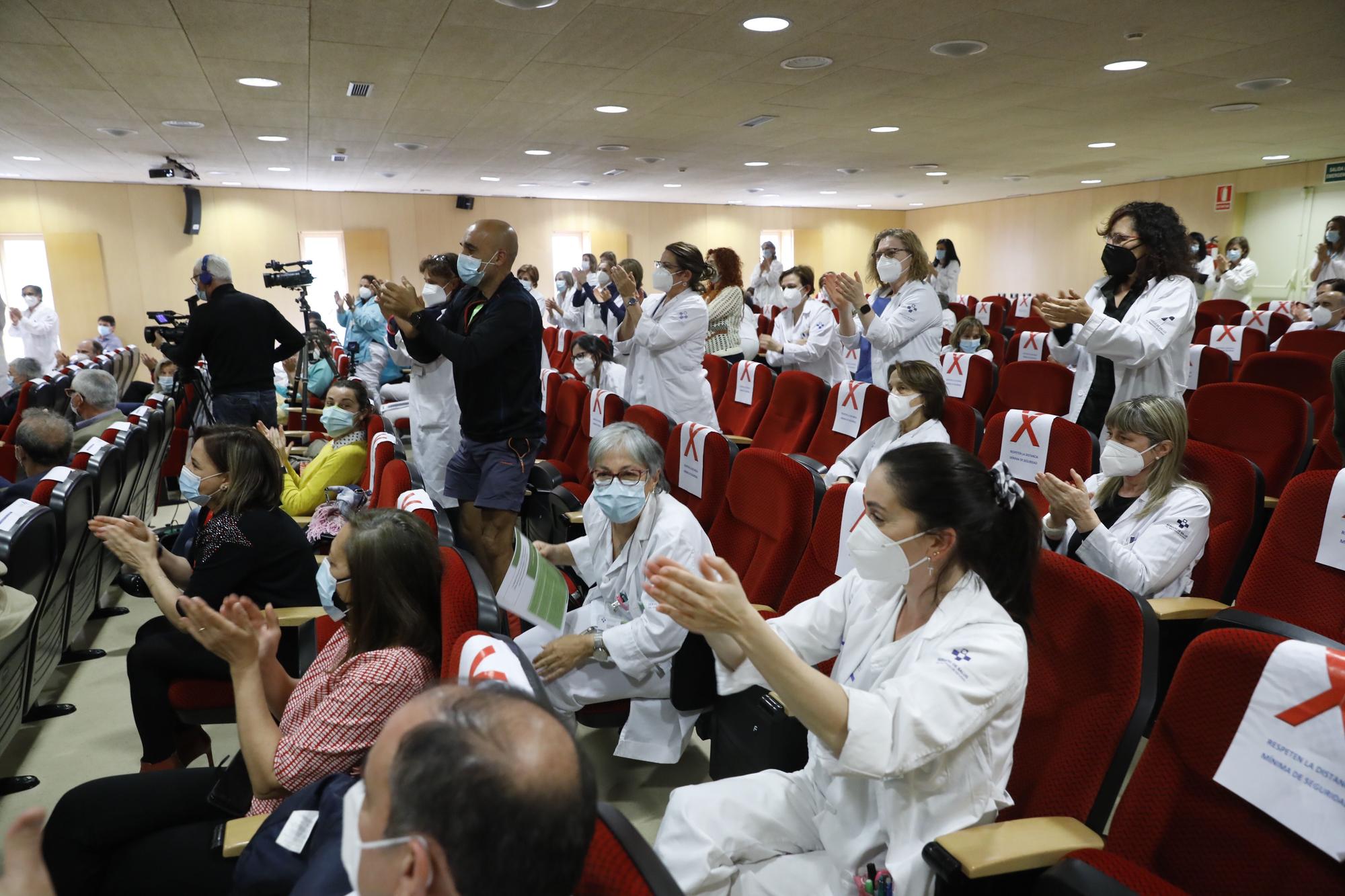 Celebración del Día de la Enfermería en el Hospital de Cabueñes