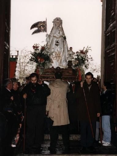 GALERÍA | Así fue la coronación canónica de la Virgen de la Concha de Zamora en 1992