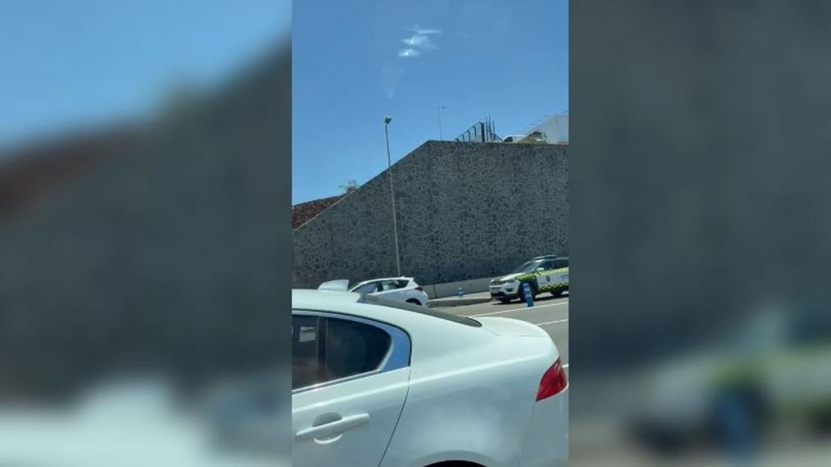 Dos accidentes en la GC-1