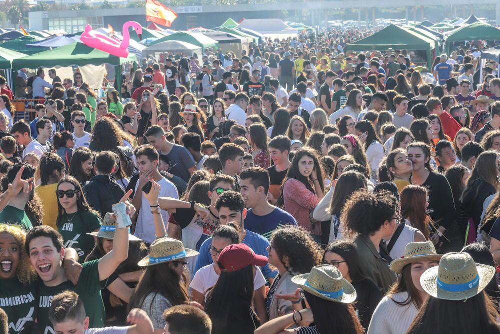 Miles de vecinos de Torrevieja disfrutan del Día de las Paellas en el recinto ferial con motivo de las fiestas patronales de La Purísima2018