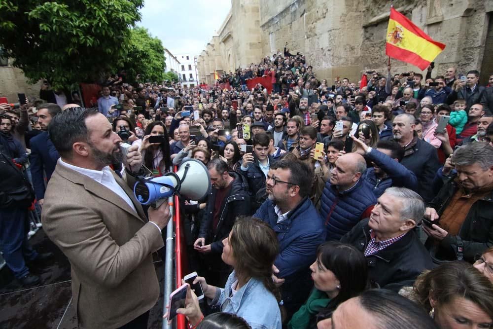 Mitin de Abascal en Córdoba