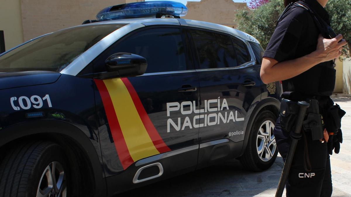 Radiopatrulla de la Policía Nacional.