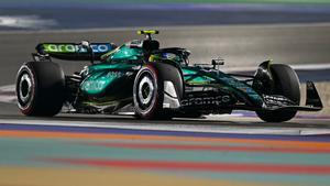 Fernando Alonso, durante la Carrera Sprint del GP de Qatar
