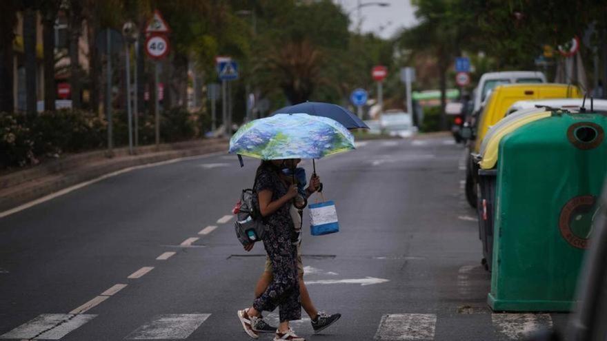 Lluvia en Las Palmas de Gran Canaria (1/03/24)
