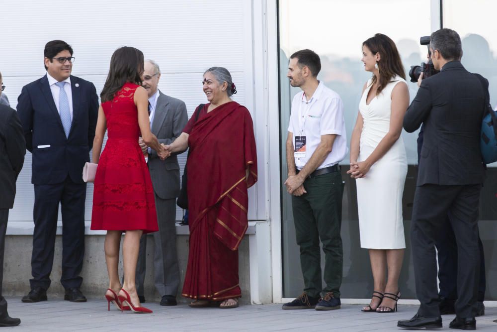 La reina Letizia inaugura el Centro Mundial para la Alimentación Sostenible en València