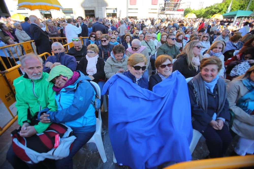 Misa d'Infants en la plaza d la Virgen de València 2018