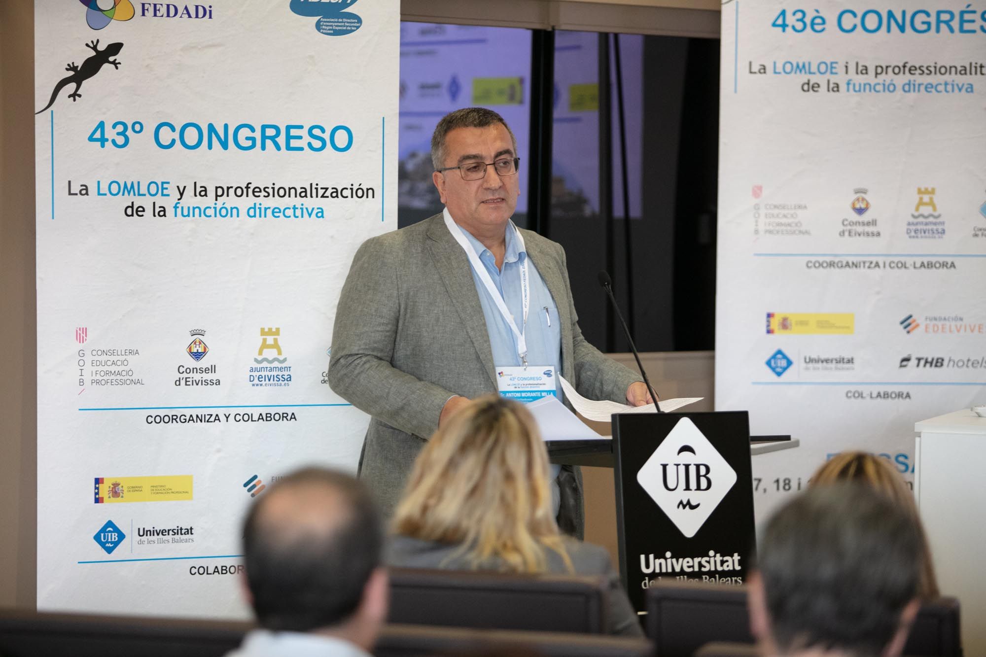 Congreso de la Federación de Asociaciones de Directivos de Centros Educativos Públicos de España (Fedadi) en Ibiza