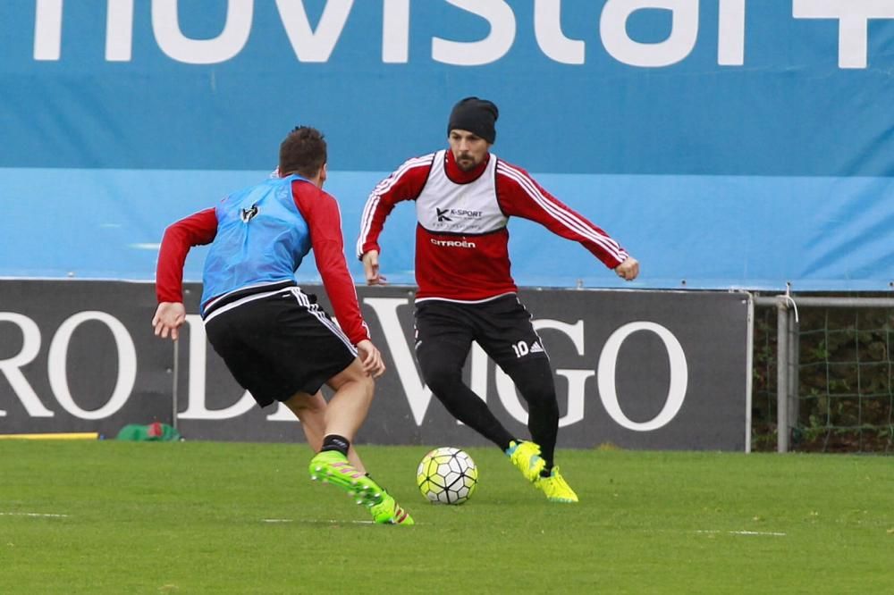 El Celta sigue con su puesta a punto para el derbi