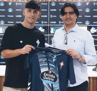 Yoel Lago afronta su nueva etapa en el Celta: «Este año no puede haber más ilusión»