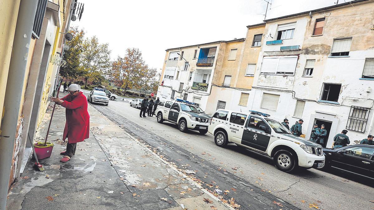 El barrio San Francisco de Villena, donde el Gobierno valenciano contempla construir el nuevo Palacio de Justicia