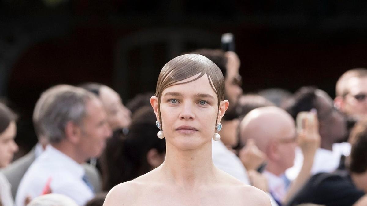 Natalia Vodianova se sube a la pasarela tres semanas después de dar a luz