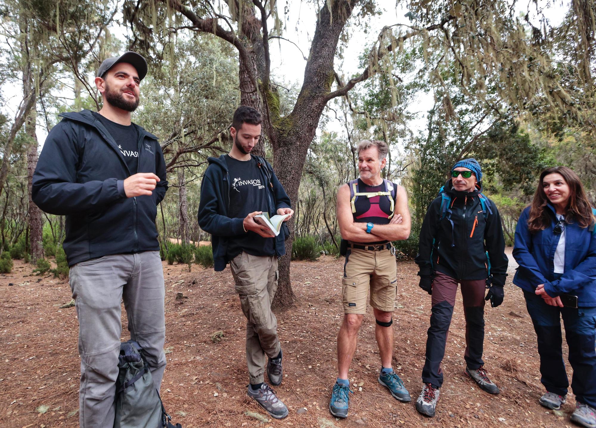 Tercera edición del Biomaratón de Flora Española, en el Parque Recreativo La Caldera, La Orotava