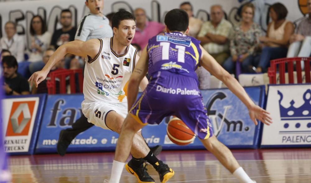 Partido del play-off de ascenso a ACB entre el Palencia y el Oviedo Baloncesto