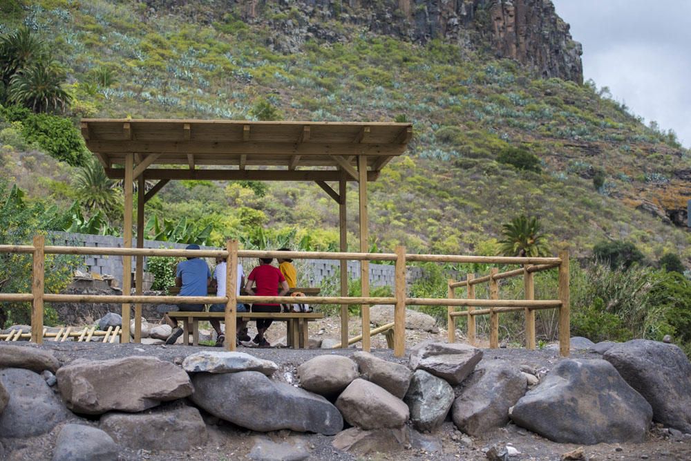 Barranco Guiniguada, en Las Palmas de Gran Canaria