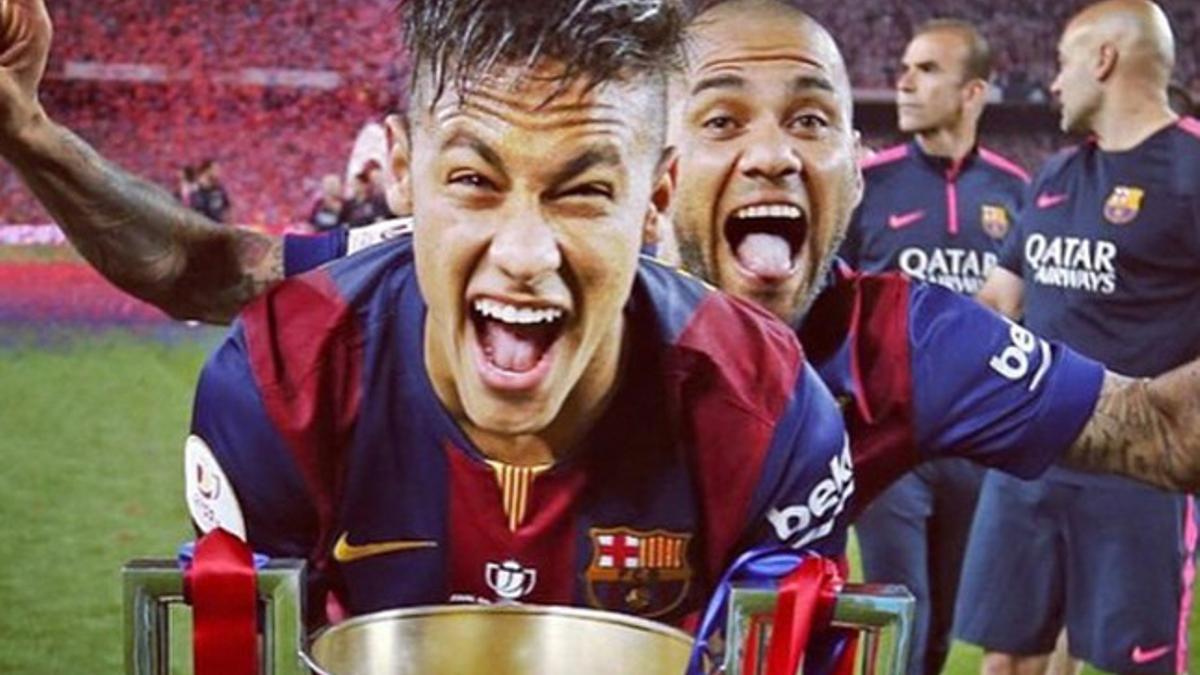 Esta es la foto que ha colgado Neymar en Instagram
