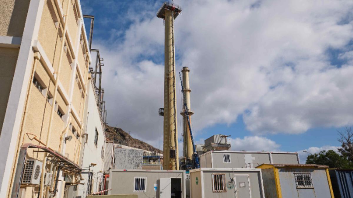 Central eléctrica de Las Caletillas, en Tenerife.