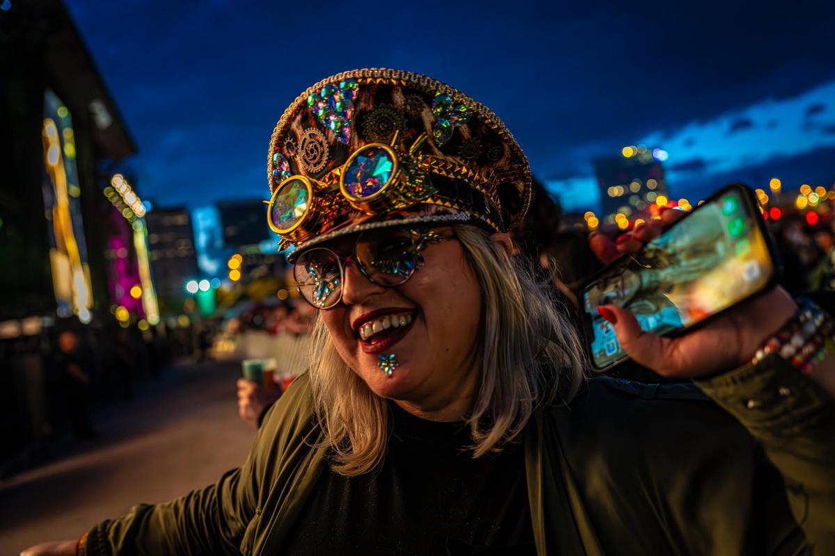 Ambiente durante la primera jornada del Primavera Sound 2024.