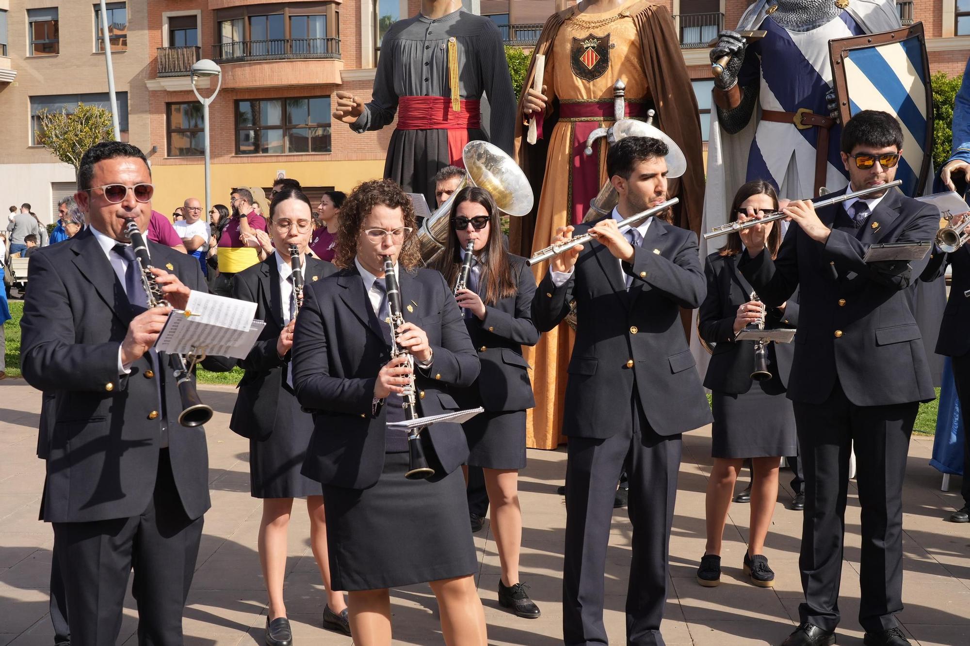 Las mejores imágenes del homenaje a Jaume I, que inicia los actos para celebrar los 750 años de Vila-real