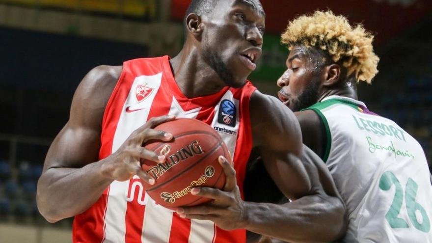 El Unicaja perdió el martes en Belgrado ante el Estrella Roja.