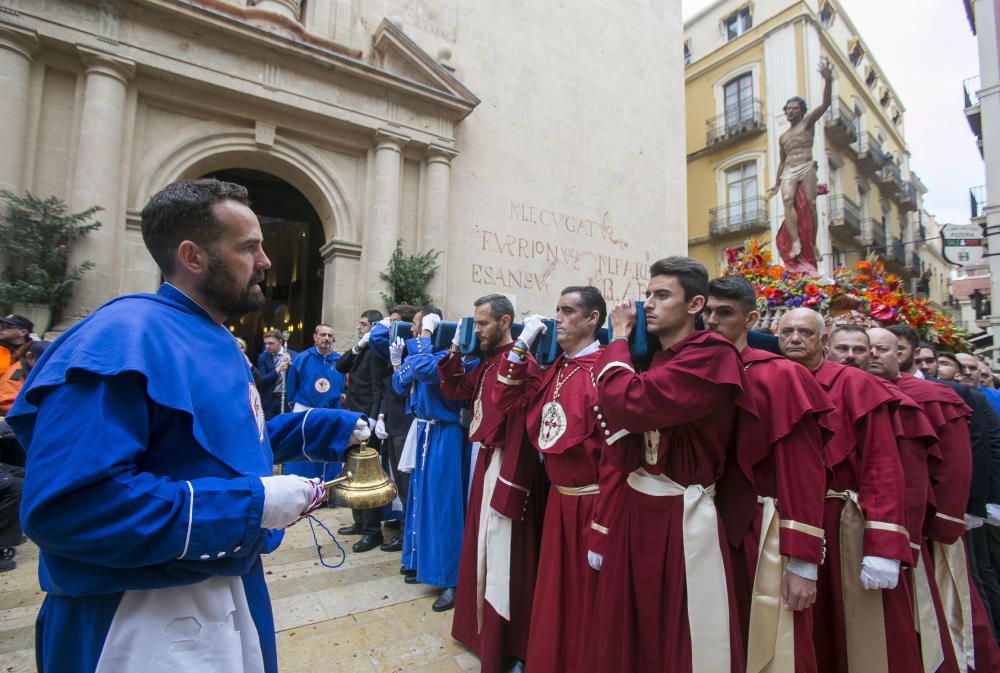 El Encuentro no procesiona en Alicante el Domingo de Resurrección.