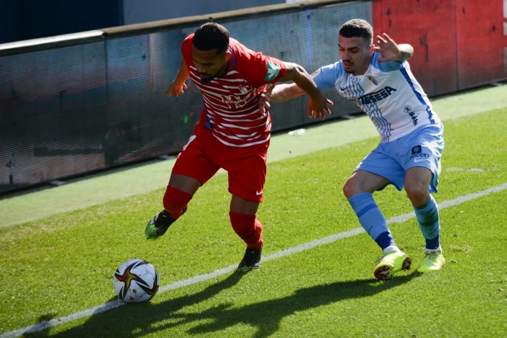 Partido de la Copa del Rey entre el Málaga CF y el Granada.