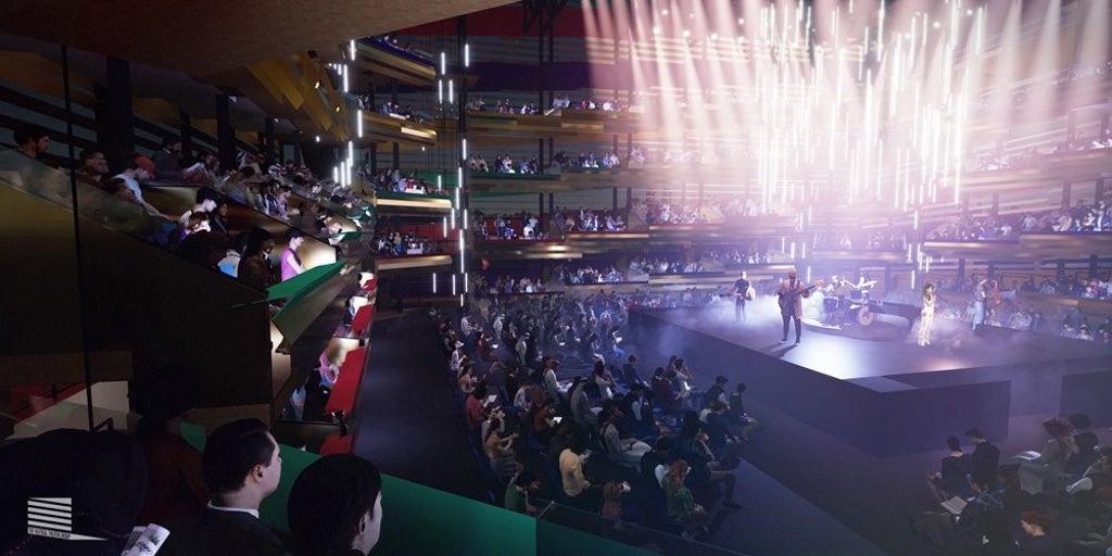Interior del Teatro Vertical.