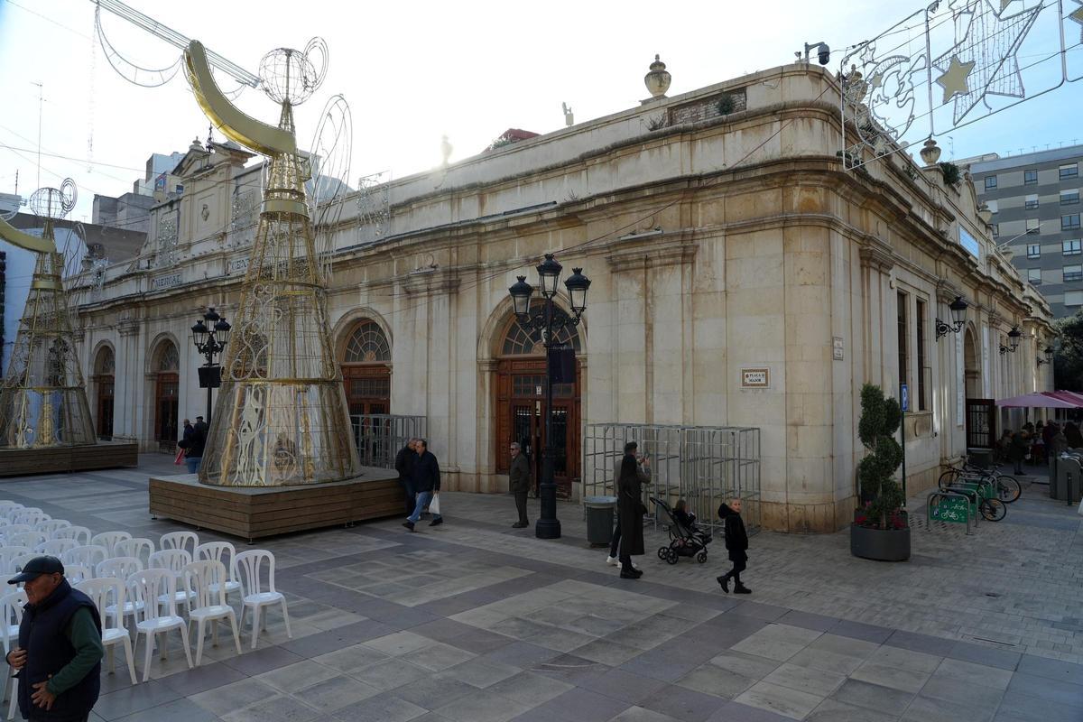El Mercado Central está ubicado en el centro de Castelló.